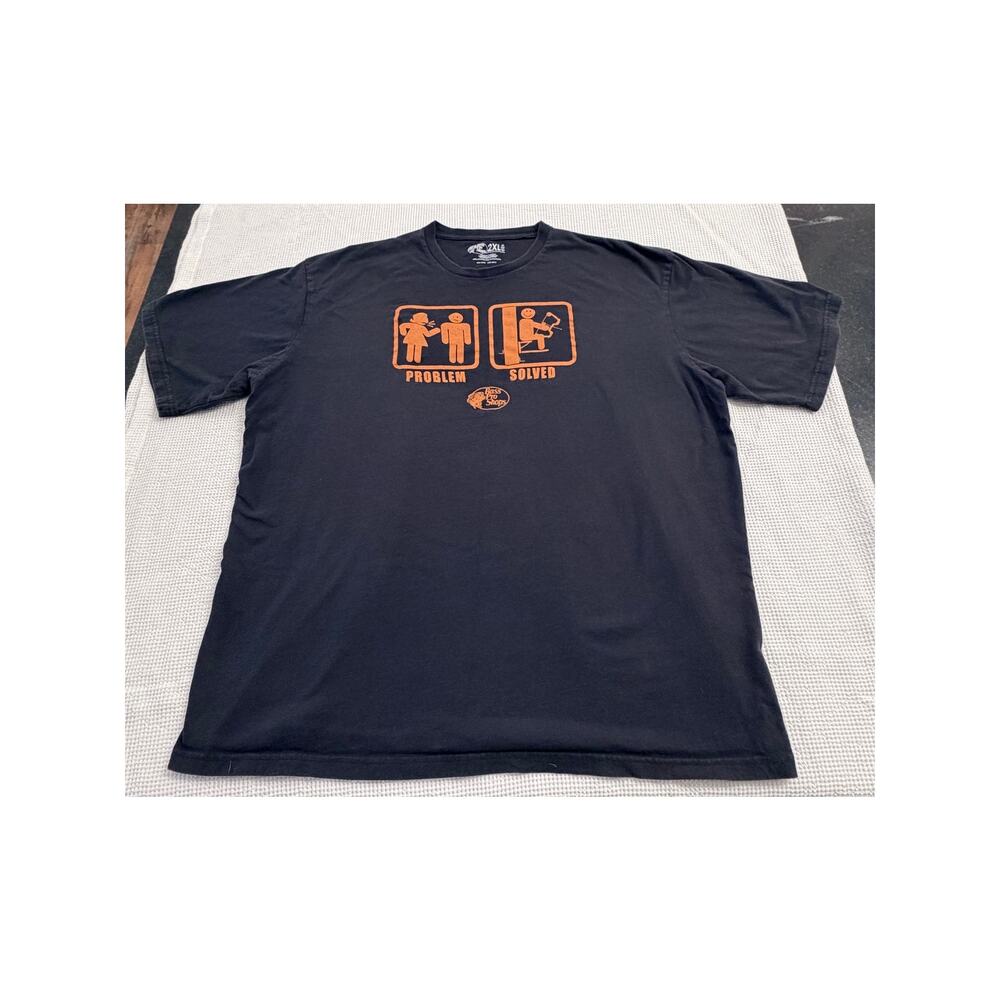 Bass Pro Shops  Bow Hunting Humor black tee 100% Cotton 2XL